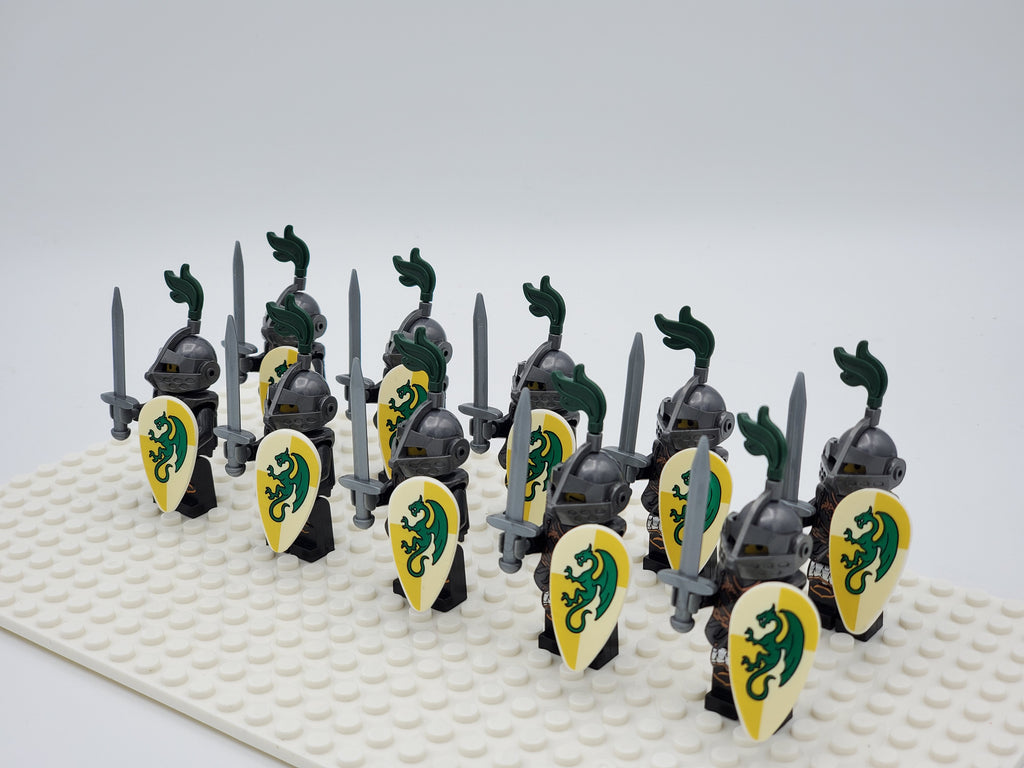 Green Dragon Knights 10pcs Set B