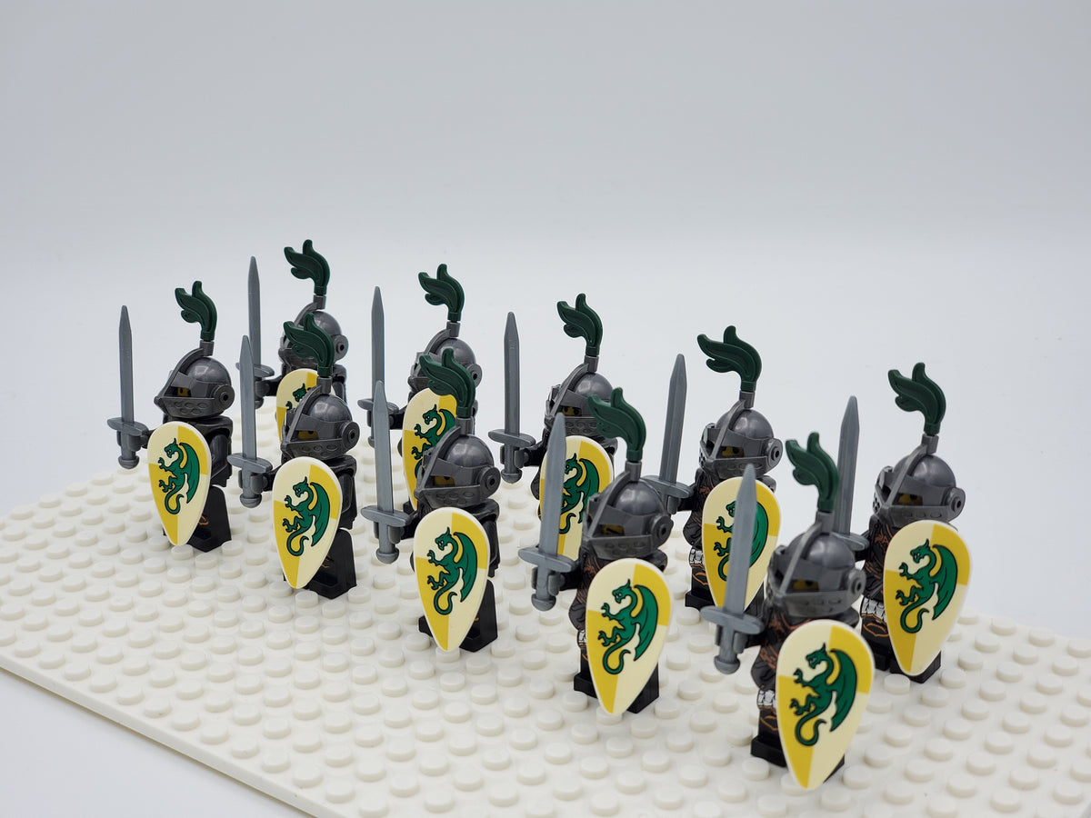 Green Dragon Knights 10pcs Set B