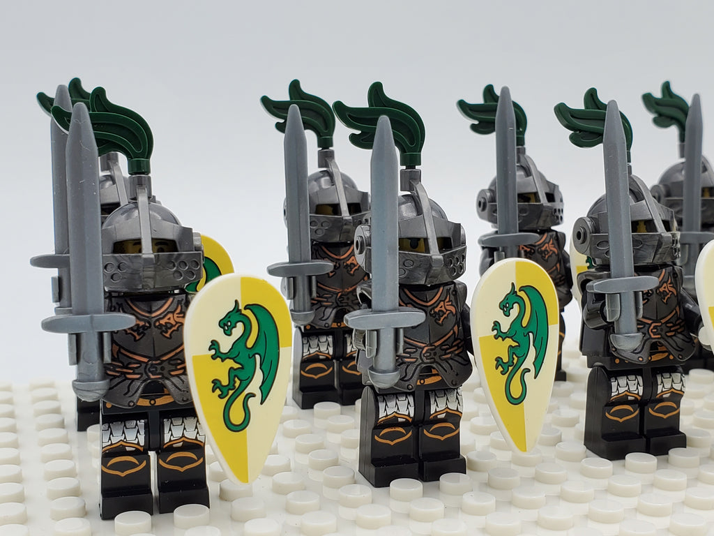 Green Dragon Knights 10pcs Set B