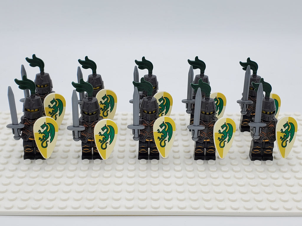Green Dragon Knights 10pcs Set A