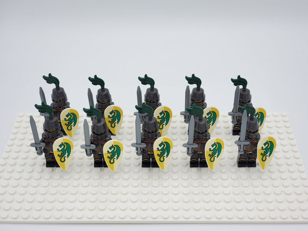 Green Dragon Knights 10pcs Set A