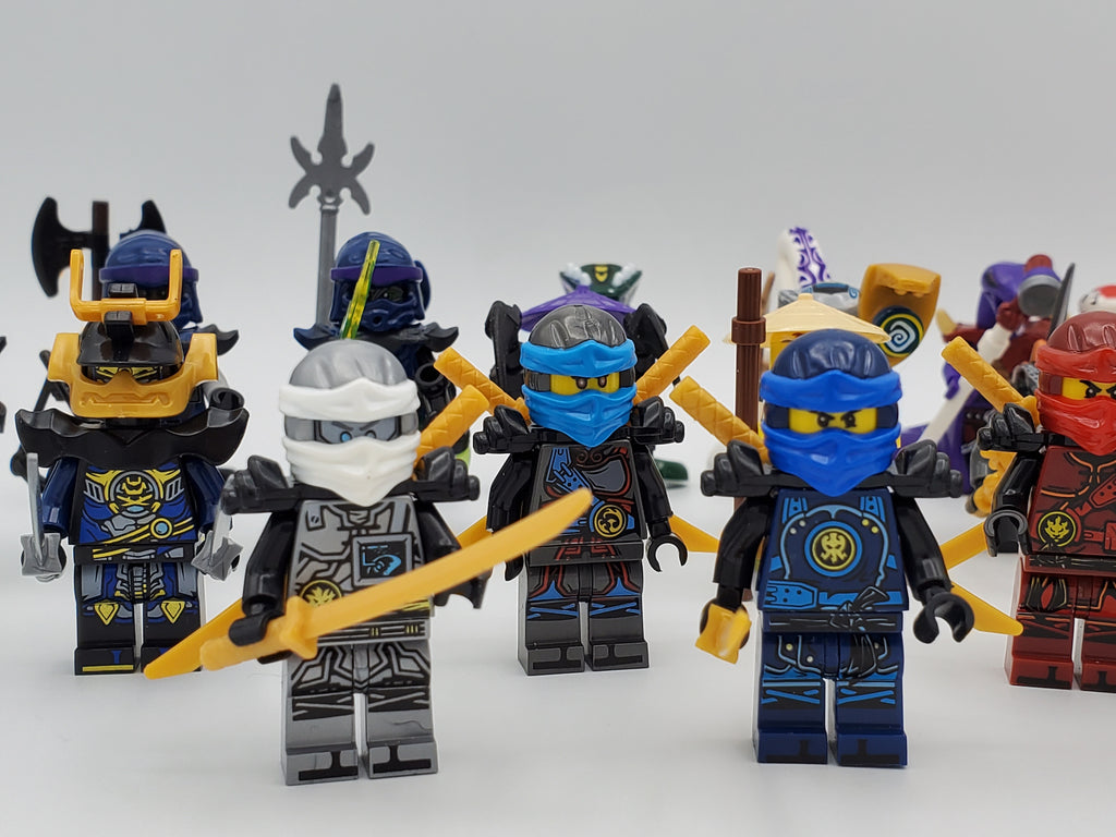 Ninjago vs Serpentine Custom 24 Minifigures Set