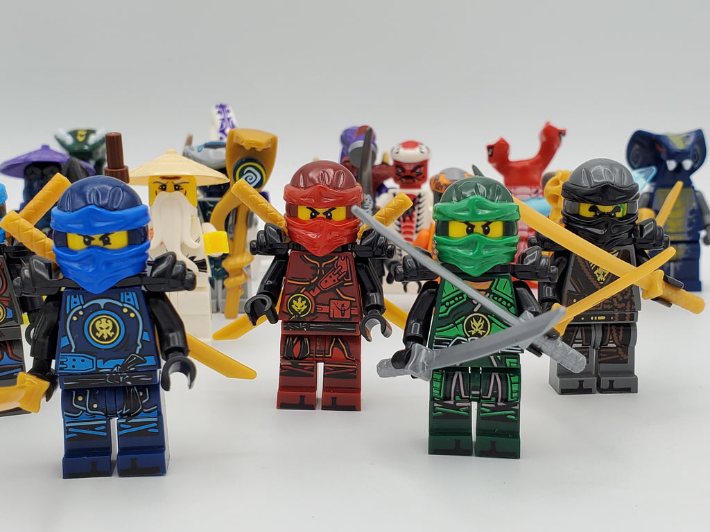Ninjago vs Serpentine Custom 24 Minifigures Set