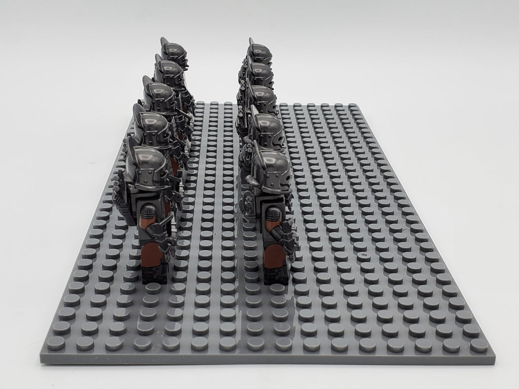 LOTR Orc Light Archers Infantry Army 10 Minifigures Set