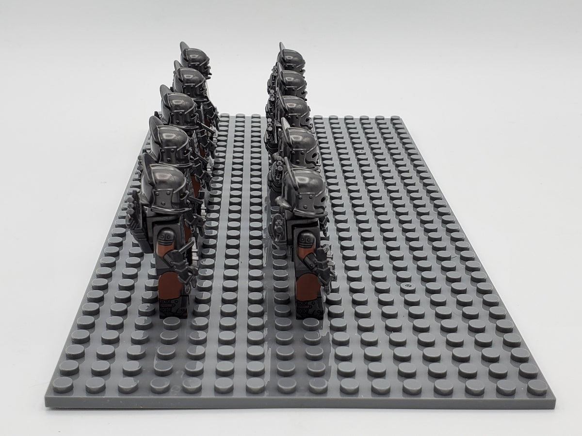 LOTR Orc Light Archers Infantry Army 10 Minifigures Set