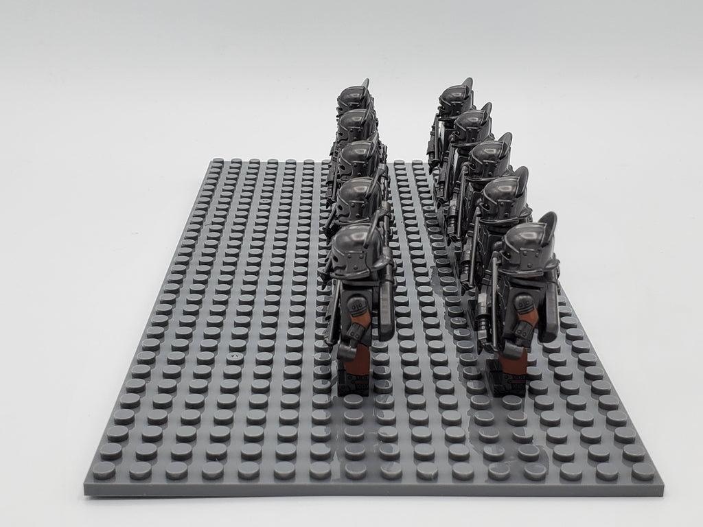 LOTR Orc Light Archers Infantry Army 10 Minifigures Set