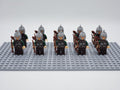 LOTR Rohan Archers Infantry Army 10 Minifigures Set