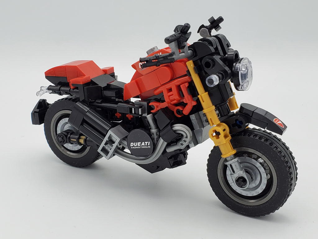 Motorcycle Custom Building Block Set Model 2