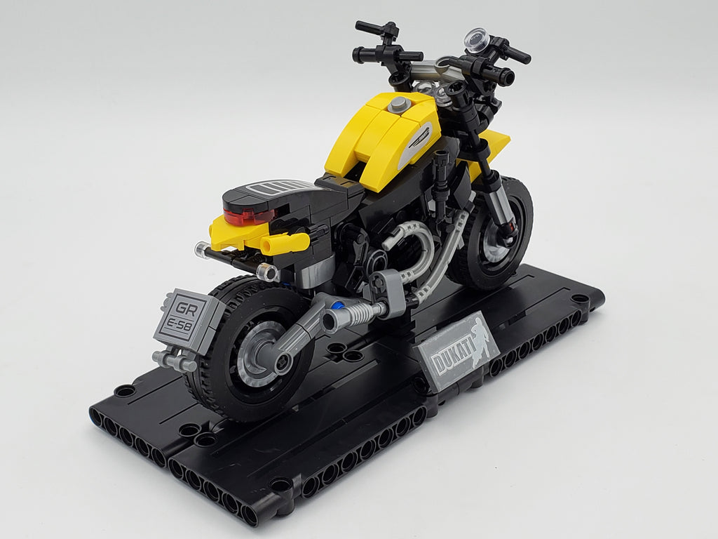 Motorcycle Custom Building Block Set Model 3
