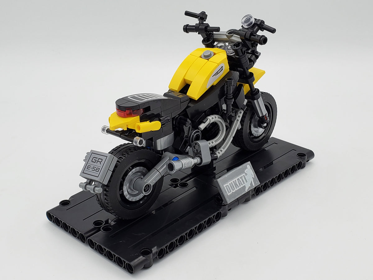 Motorcycle Custom Building Block Set Model 3