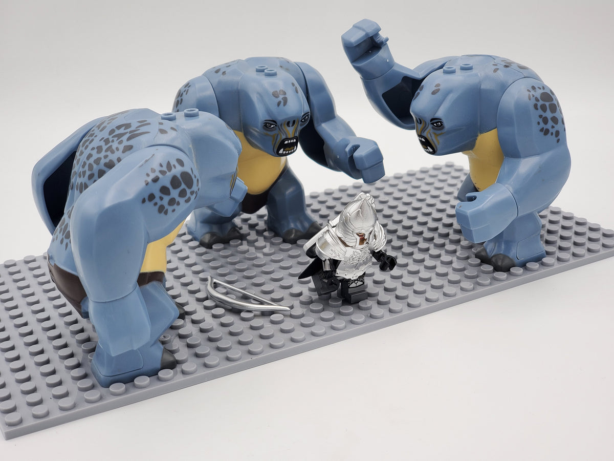 LOTR Cave Trolls Big Figures 3 Set 3