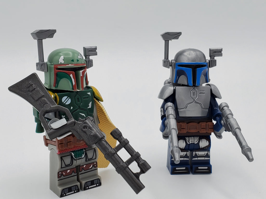 Star Wars Boba and Jango Fett Mandalorians 2 Minifigures Set