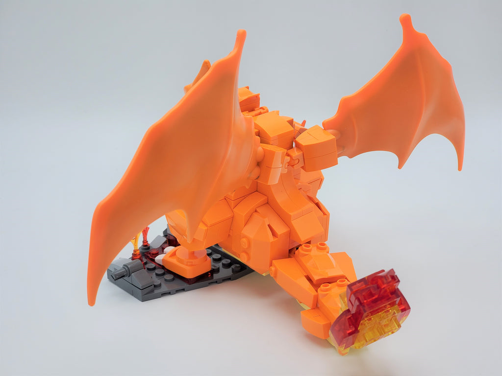 Pokemon Charizard Custom Building Blocks Set