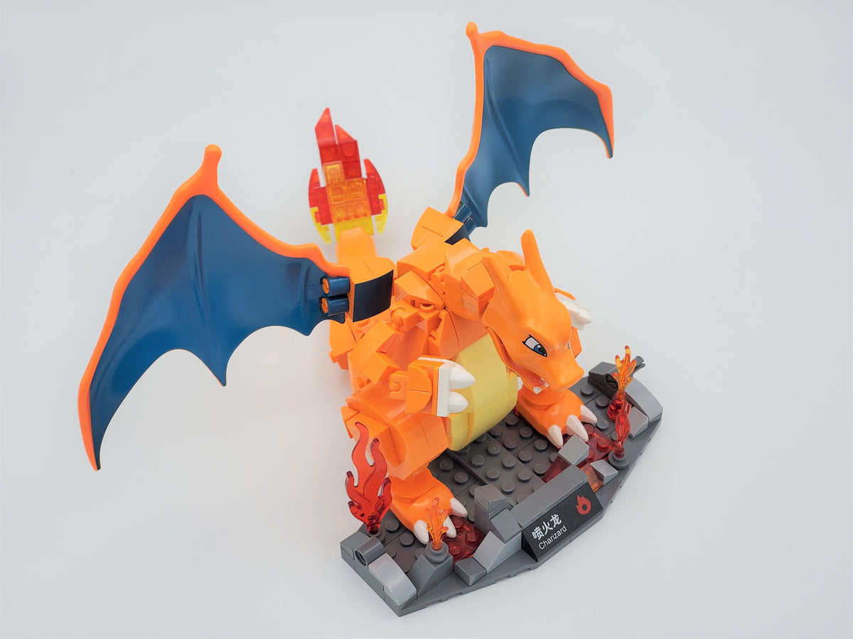 Pokemon Charizard Custom Building Blocks Set