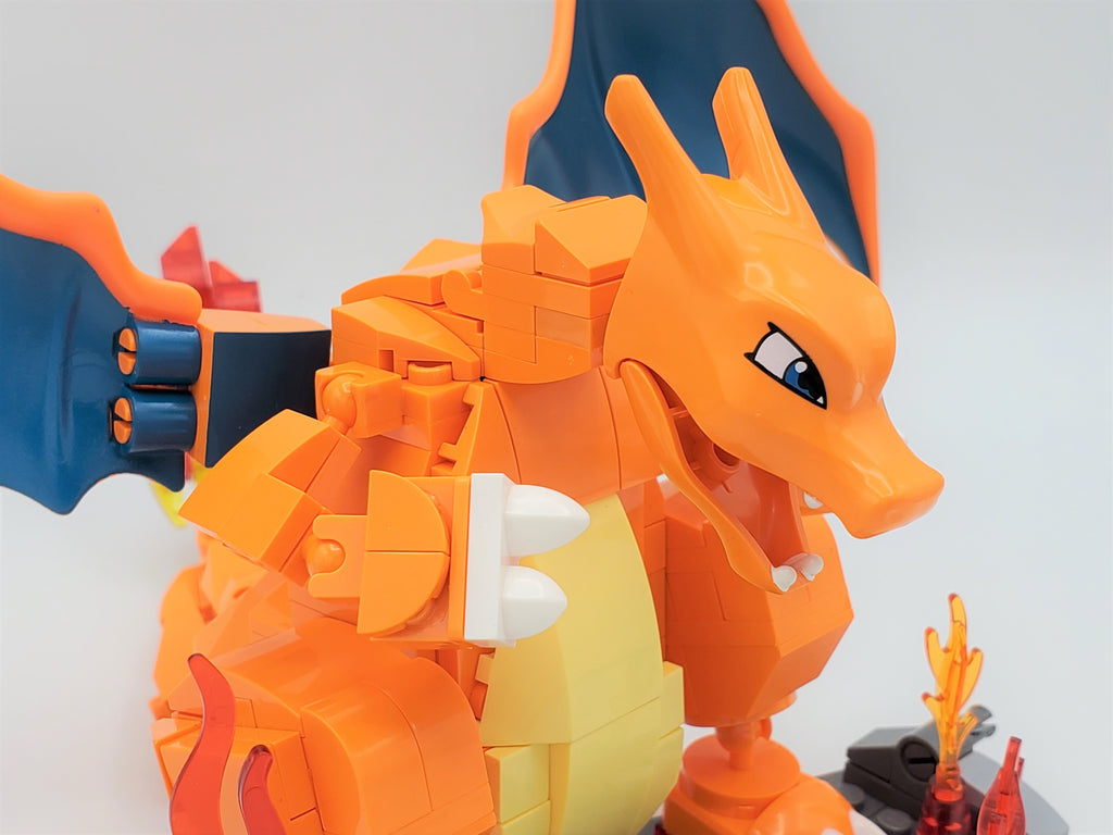 Pokemon Charizard Custom Building Blocks Set