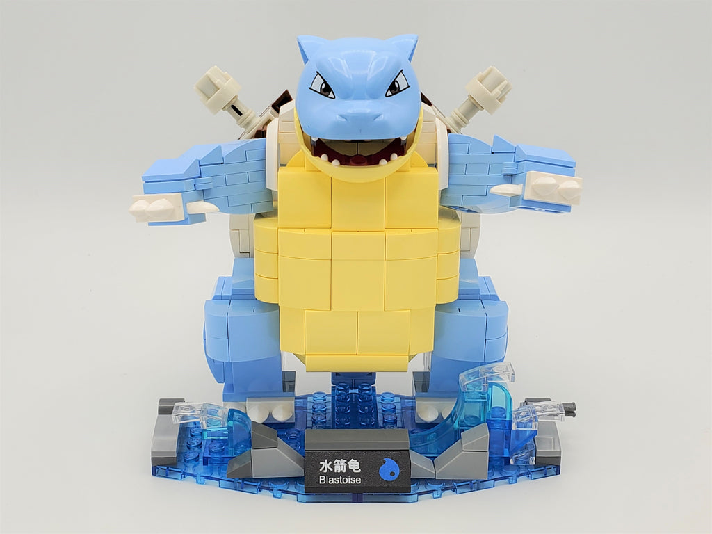 Pokemon  Blastoise Custom Building Blocks Set