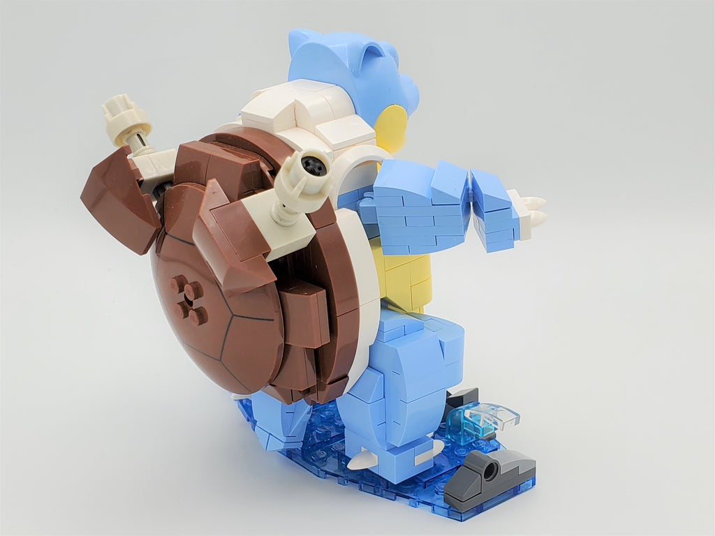 Pokemon  Blastoise Custom Building Blocks Set