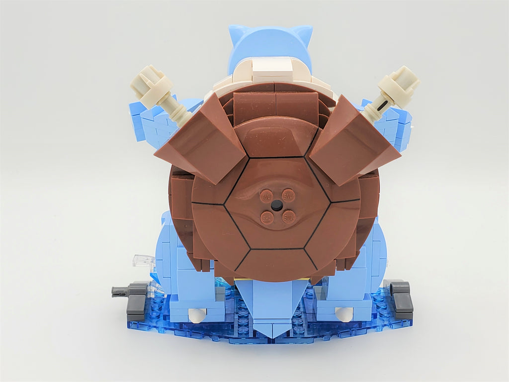 Pokemon  Blastoise Custom Building Blocks Set