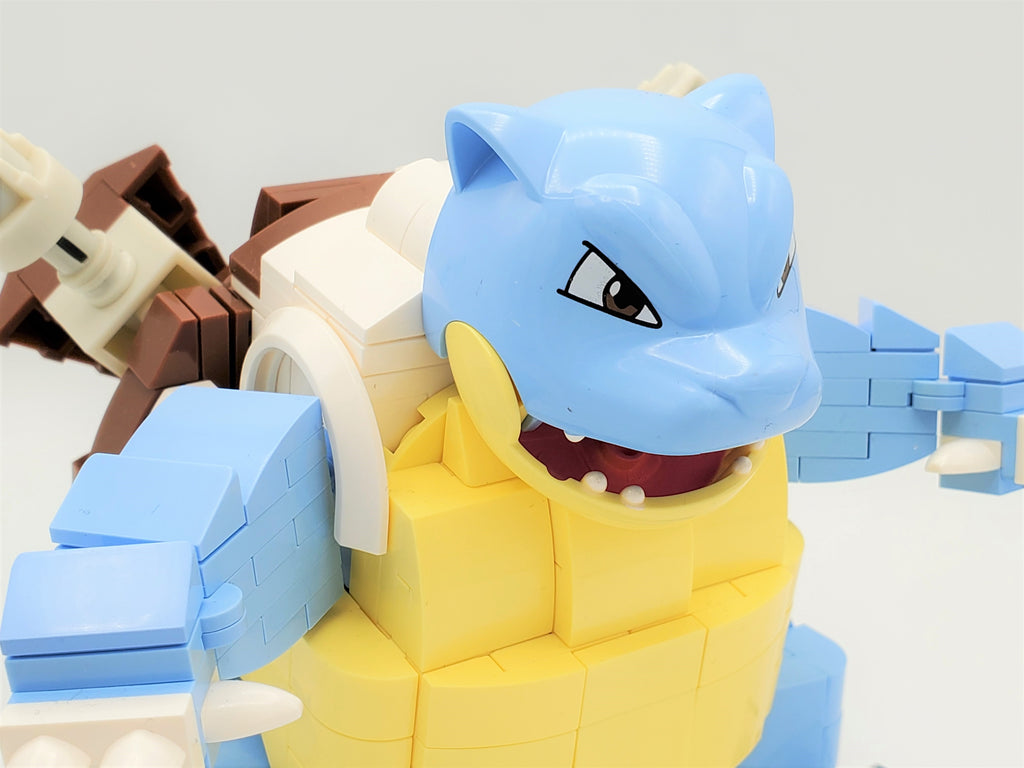 Pokemon  Blastoise Custom Building Blocks Set