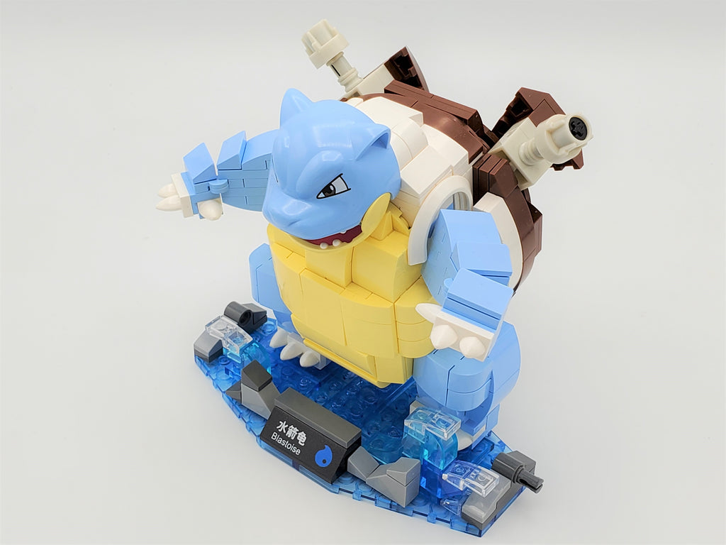 Pokemon  Blastoise Custom Building Blocks Set