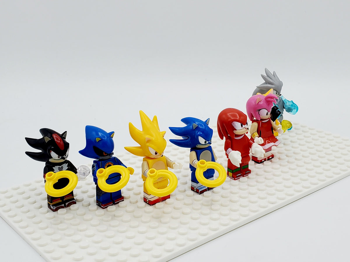 Sonic the Hedgehog  Custom 8 Minifigures Set 1