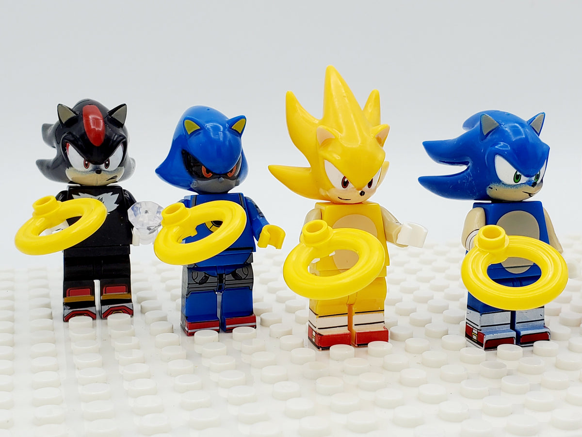 Sonic the Hedgehog  Custom 8 Minifigures Set 1