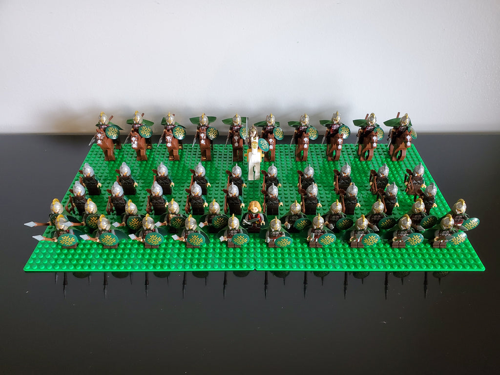 LOTR Rohan Battalion Infantry Army 63 Minifigures Set