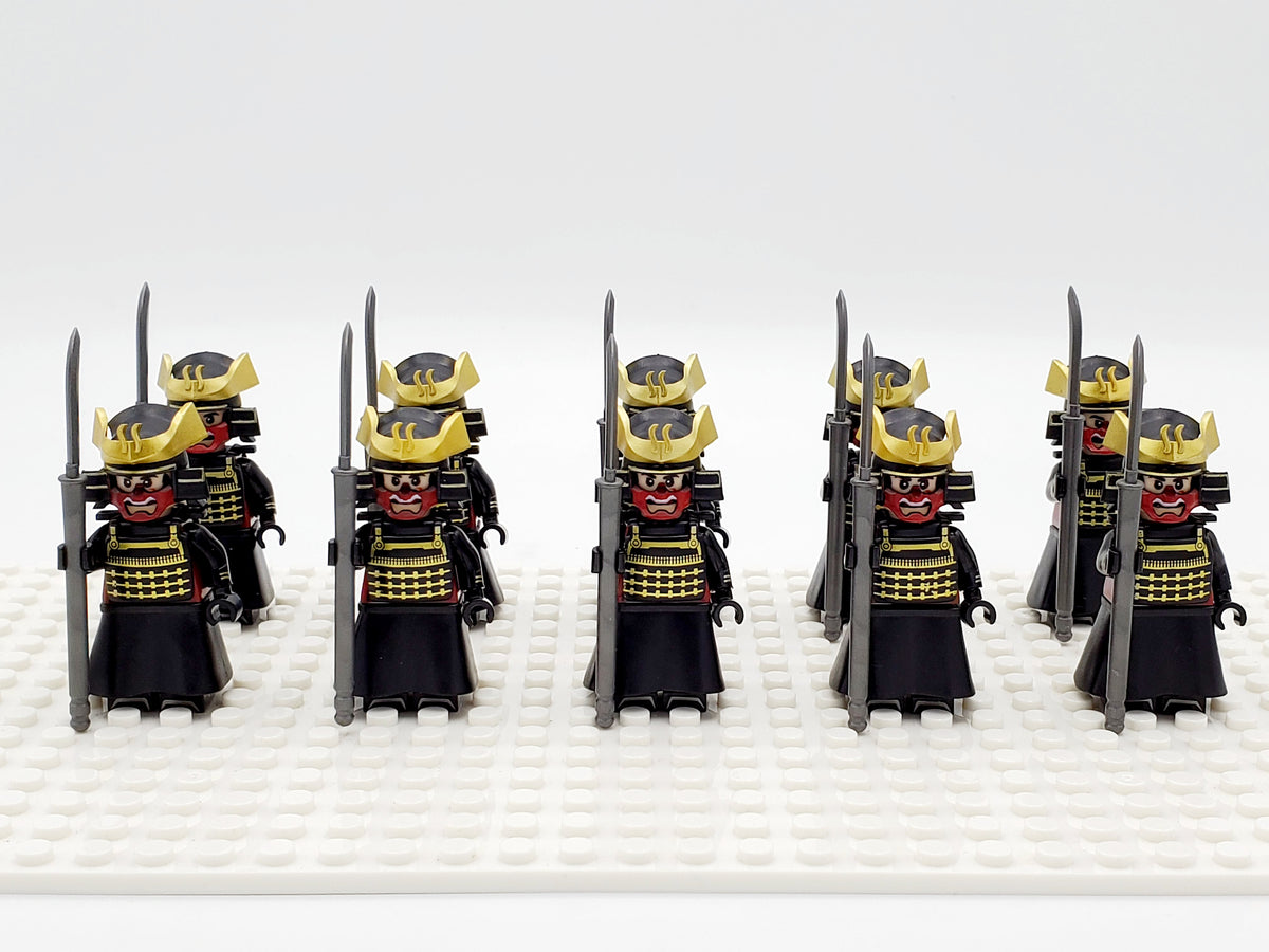 Japanese Samurai 10pcs Set - Style C