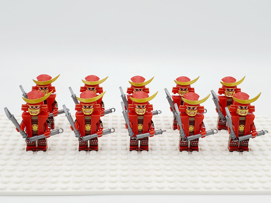 Japanese Samurai 10pcs Set - Style J
