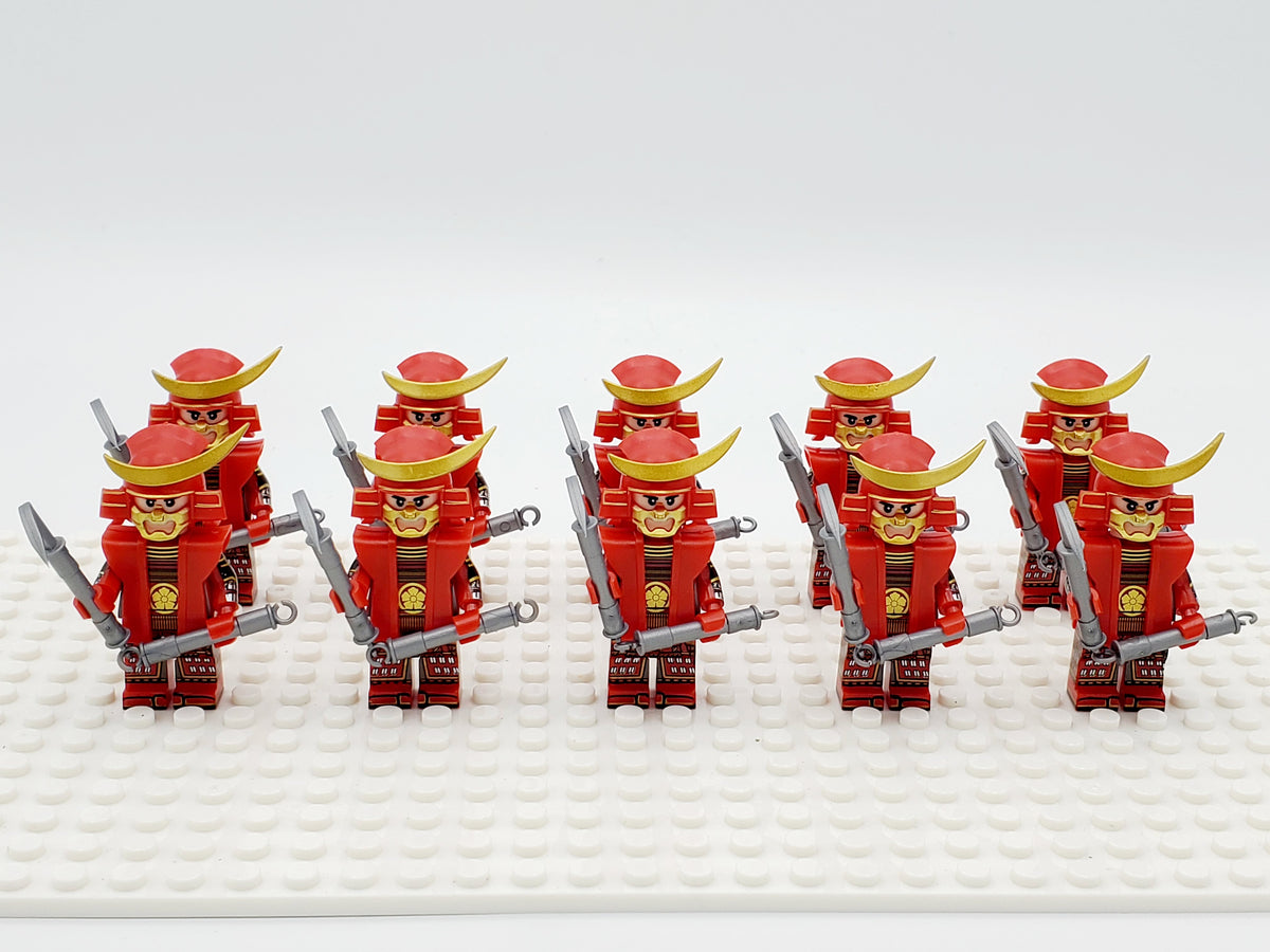 Japanese Samurai 10pcs Set - Style J