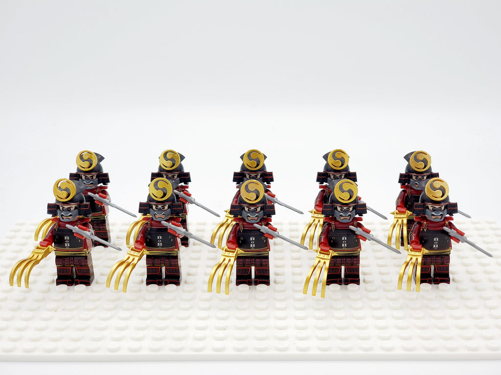 Japanese Samurai 10pcs Set - Style O