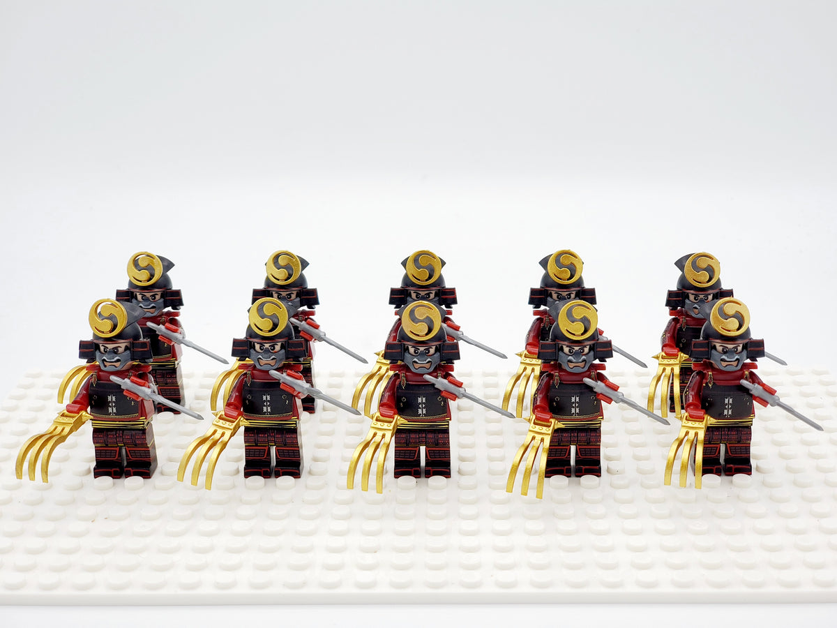 Japanese Samurai 10pcs Set - Style O