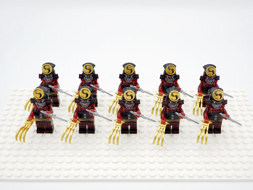 Japanese Samurai 10pcs Set - Style O