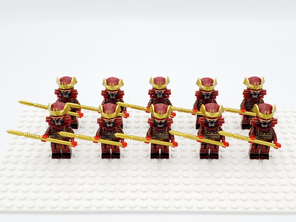 Japanese Samurai 10pcs Set - Style P