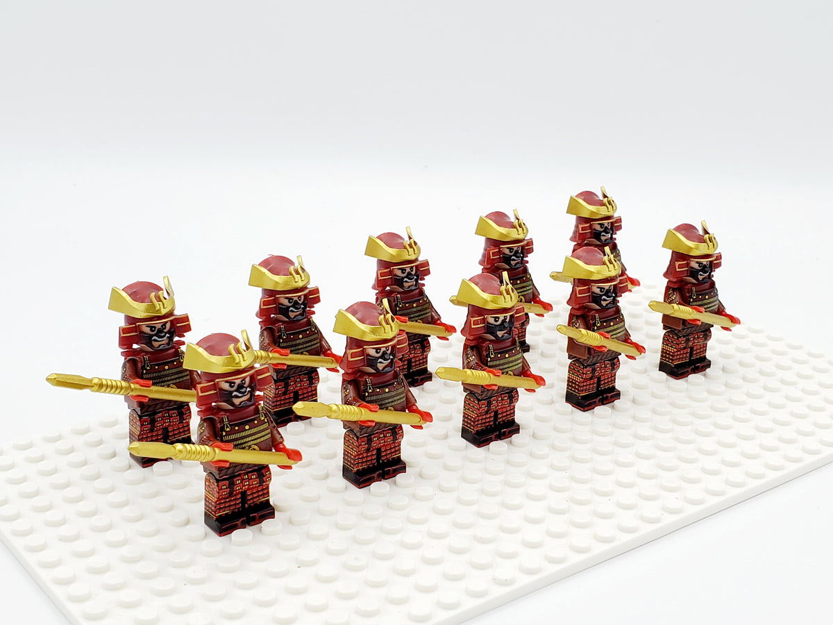 Japanese Samurai 10pcs Set - Style P