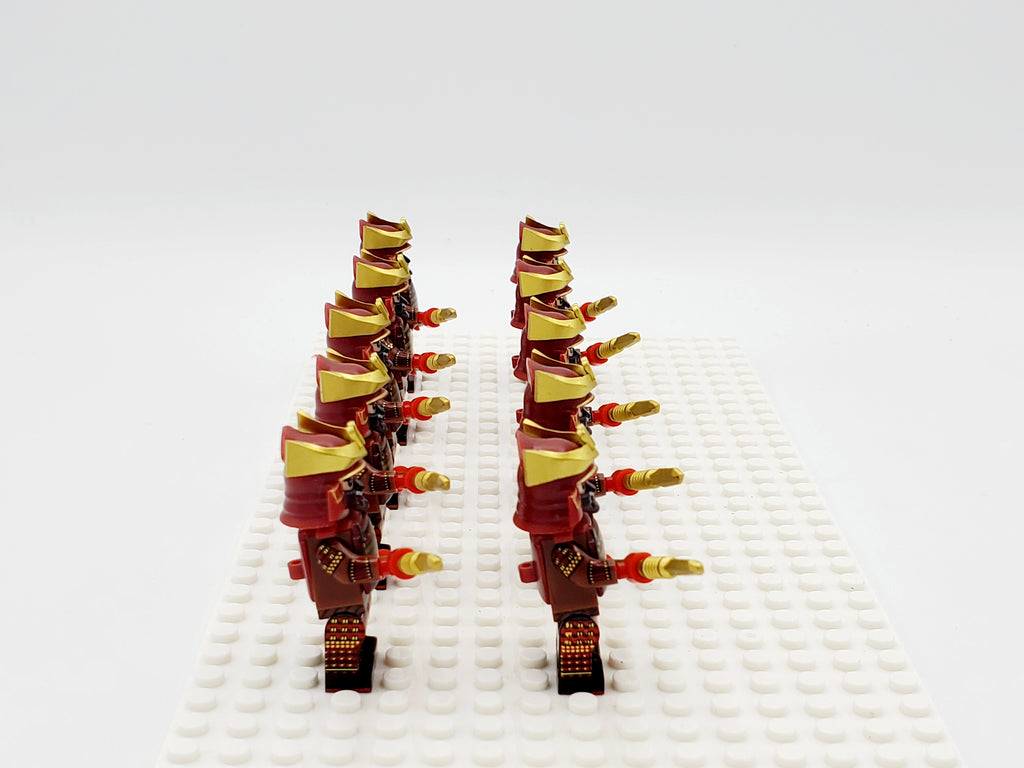Japanese Samurai 10pcs Set - Style P