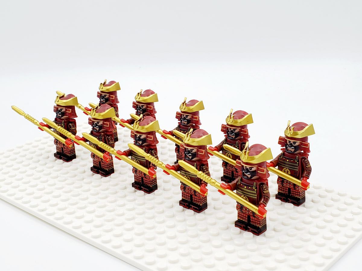 Japanese Samurai 10pcs Set - Style P