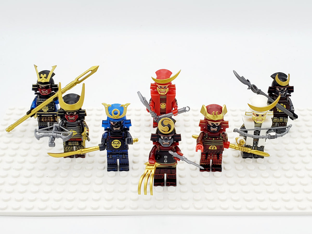 Japanese Samurai Custom Assortment 16pcs Set