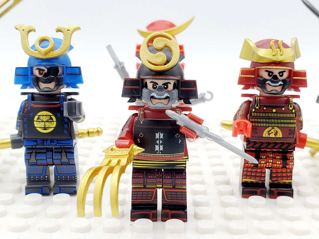 Japanese Samurai Custom Assortment 16pcs Set