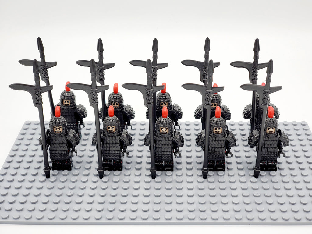 Ancient China Qin Dynasty 10 Ji Soldiers Lot
