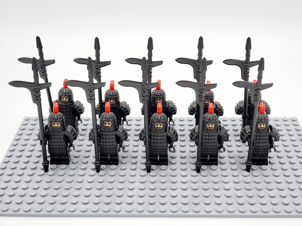 Ancient China Qin Dynasty 10 Ji Soldiers Lot