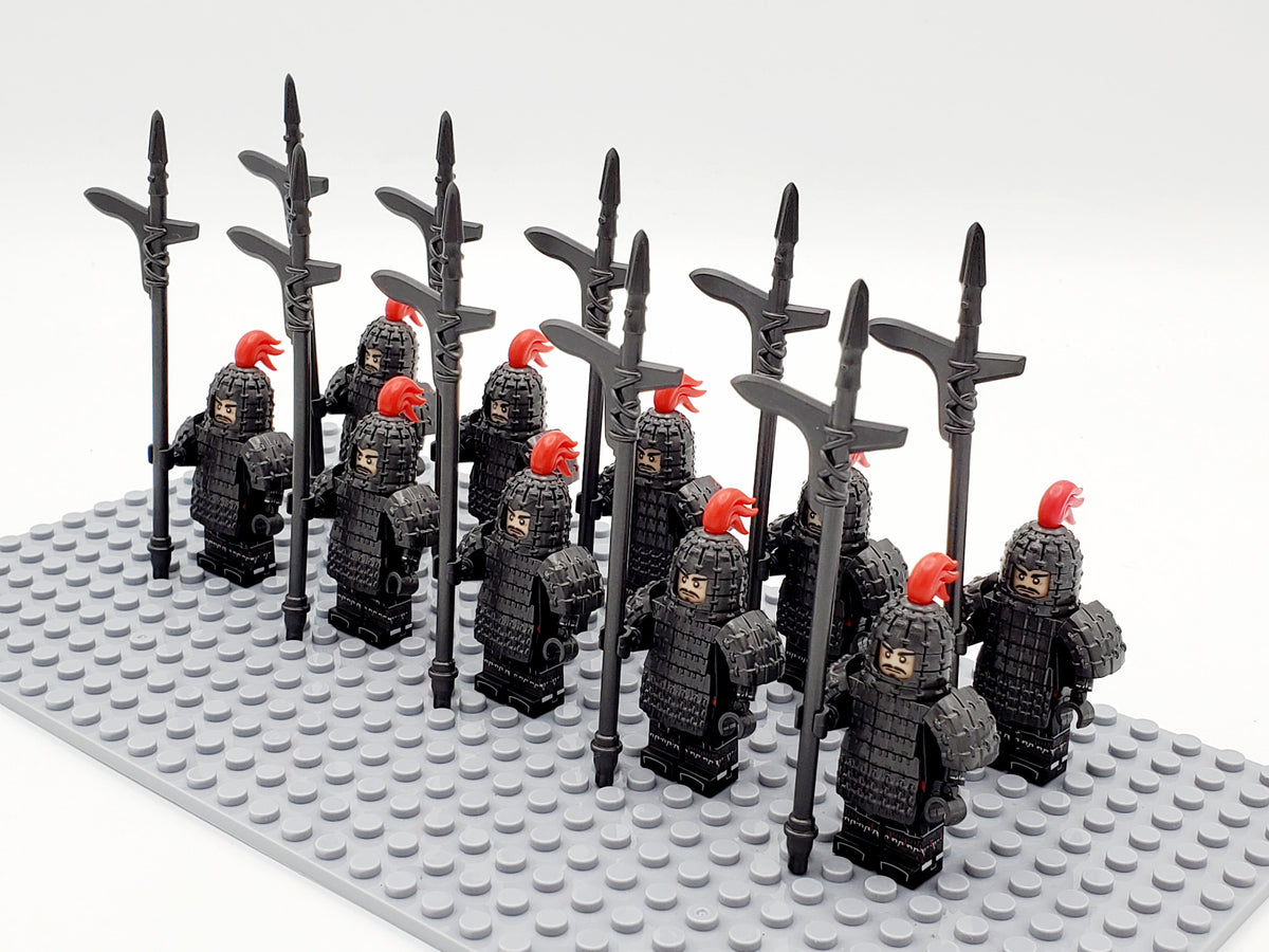 Ancient China Qin Dynasty 10 Ji Soldiers Lot