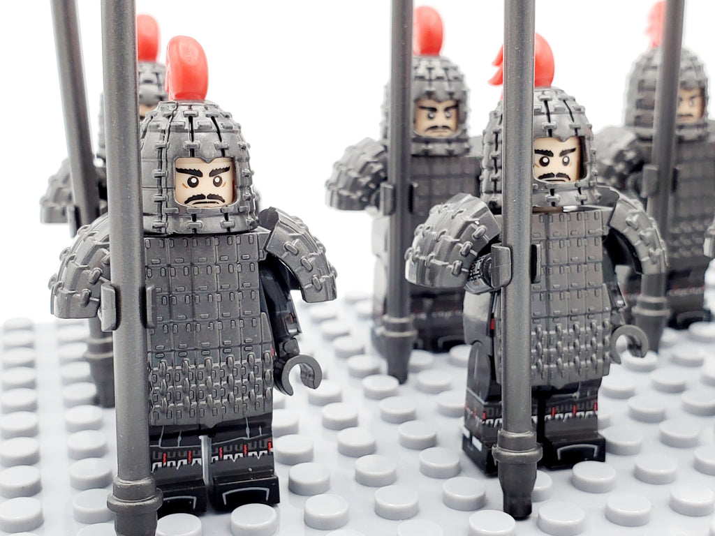 Ancient China Qin Dynasty 10 Ji Soldiers Lot