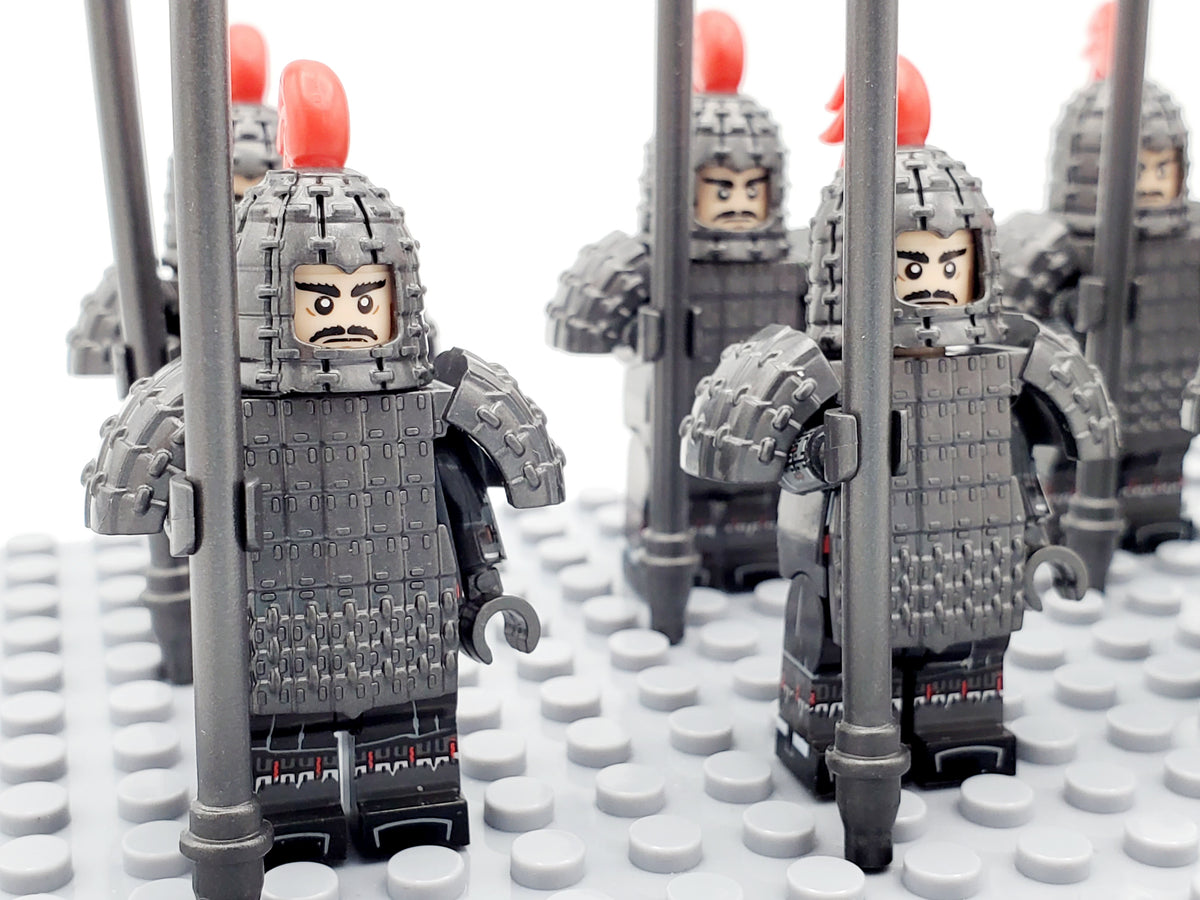 Ancient China Qin Dynasty 10 Ji Soldiers Lot