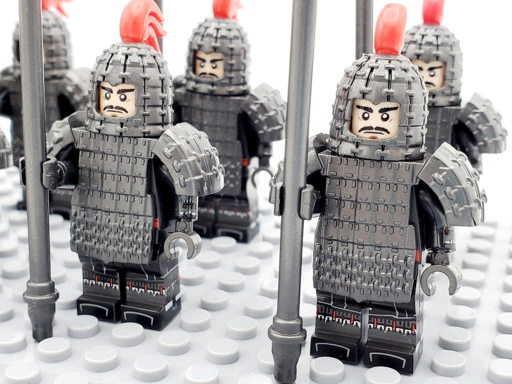 Ancient China Qin Dynasty 10 Ji Soldiers Lot
