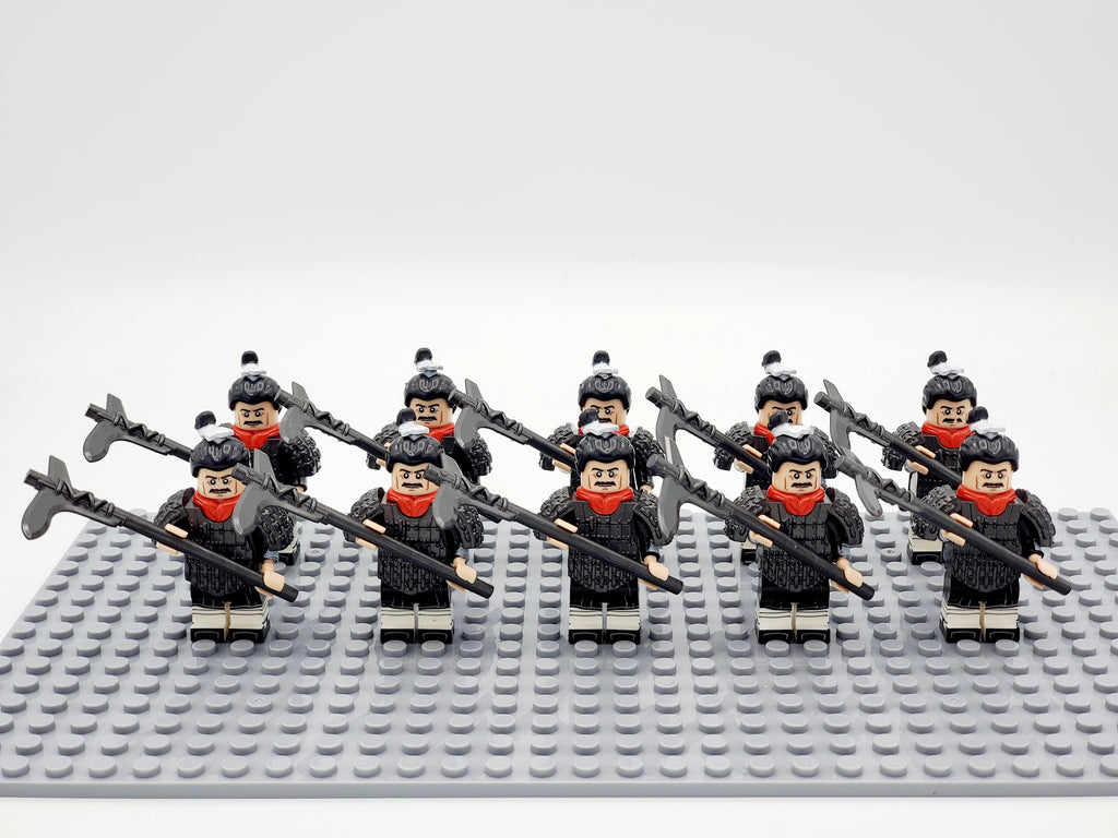 Ancient China Qin Dynasty 10 Ge Soldiers Set