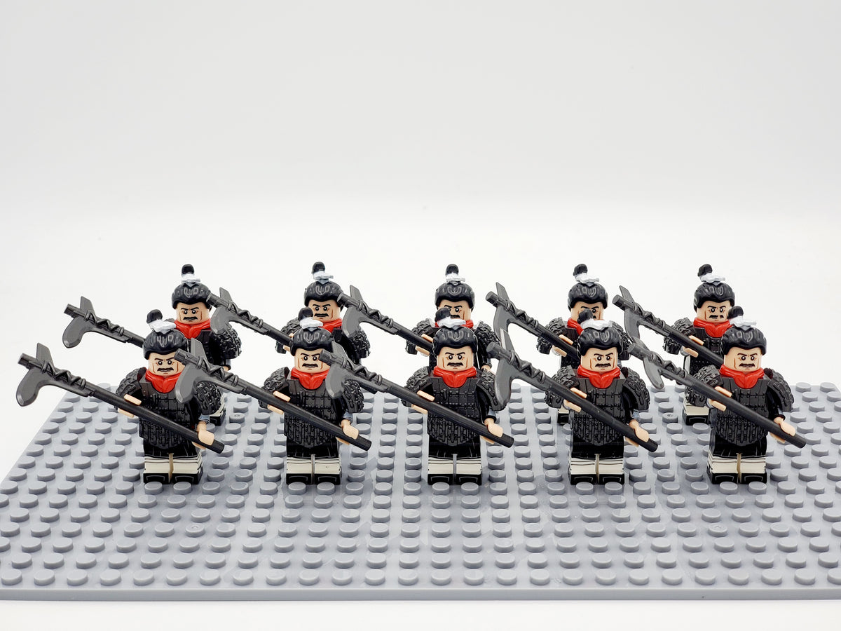 Ancient China Qin Dynasty 10 Ge Soldiers Set