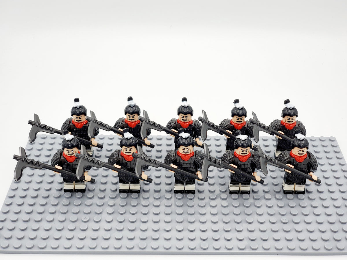 Ancient China Qin Dynasty 10 Ge Soldiers Set