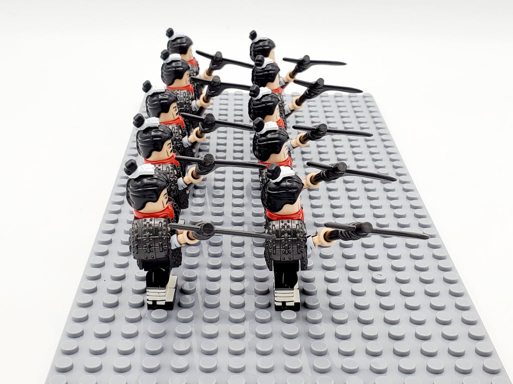 Ancient China Qin Dynasty 10 Ge Soldiers Set