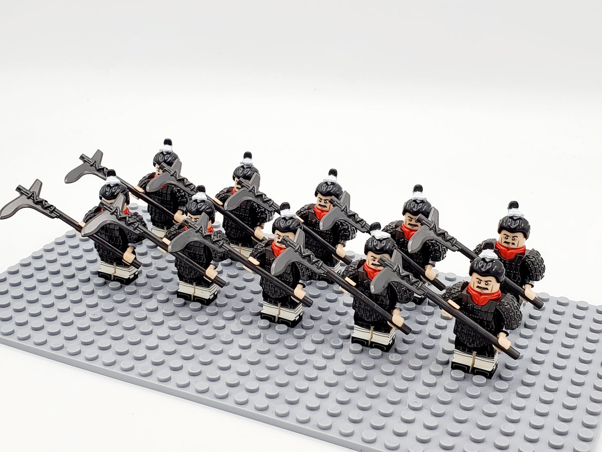 Ancient China Qin Dynasty 10 Ge Soldiers Set